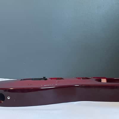 2000's Japan Jackson DKMG Dinky Red Flame Guitar Body Floyd Ready image 19