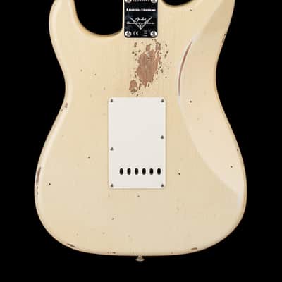 Fender Custom Shop 50s Strat Relic/Closet Classic Hardware - Super Faded Aged Olympic White #80049 image 2