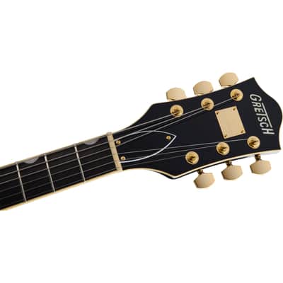 Gretsch Broadkaster Jr. LX Center Block with String-Thru Bigsby Midnight Sapphire - Semi Acoustic Guitar image 5