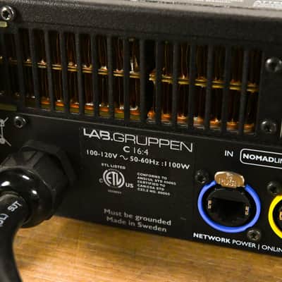 Lab Gruppen C 16:4 1600W Four-Channel Power Amplifier CG015PQ image 10