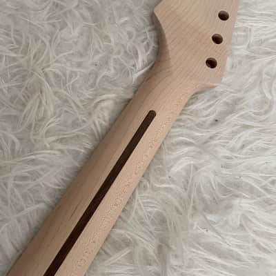 quarter sawn unfinished maple stratocaster guitar neck Strat Neck image 4