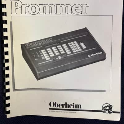 Oberheim PROMMER Prommer with clean 27C64 EPROMS! Mid 80’s - Blue image 2