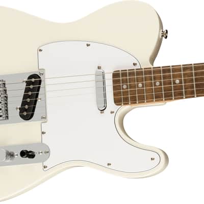 Fender Squier Affinity Telecaster - Olympic White w/ Gig Bag image 3
