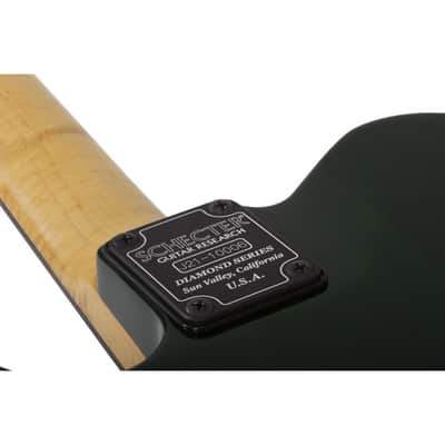 Schecter PT Classic 6-String Right-Handed Electric Guitar with Mahogany Semi-Hollow Body and Ebony Fretboard (Caribbean Fade Burst) image 5