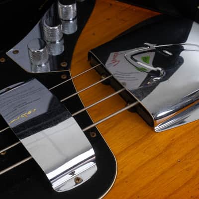 Fender Custom Shop '64 Jazz Bass Heavy Relic Limited Edition 4-String Bass Guitar, Rosewood Fingerboard, 3-Color Sunburst image 9