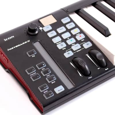 Icon Pro Audio iKeyboard 4X 37 Key Piano Keyboard with Single Channel DAW Controller image 2