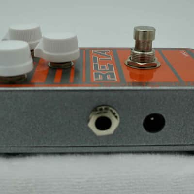 SolidGoldFX Beta MKII Bass Preamp/Overdrive 2010s - Silver/Orange image 2