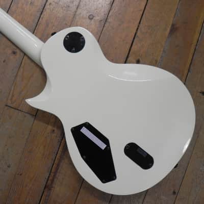ESP LTD EC-401 with Pau Ferro Fretboard 2018 - Present - Olympic White image 8