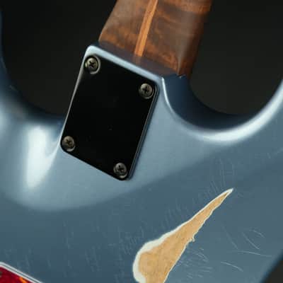 2024 - Suhr Eddie's Guitars Exclusive Classic S Antique Roasted - Ice Blue Metallic image 12