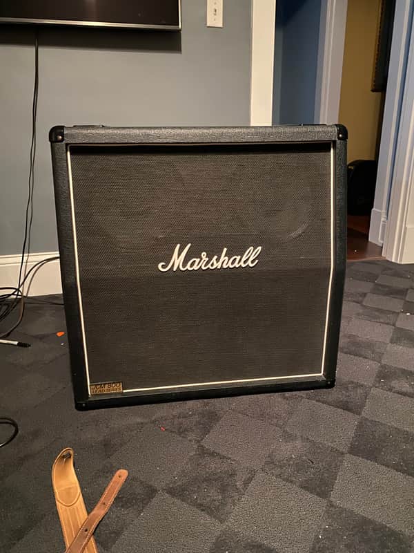 1981 Marshall Jcm 800 1960A 4x12 speaker cabinet G12-65s image 1
