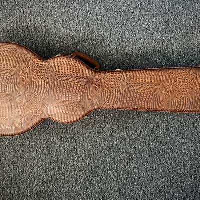 Mint Spider Croc Hard Case for Les Paul. 2010s - Brown. image 2