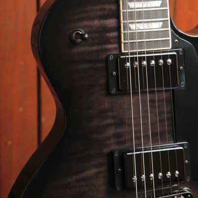 Gibson Les Paul Studio Session Translucent Ebony Burst Electric Guitar image 5