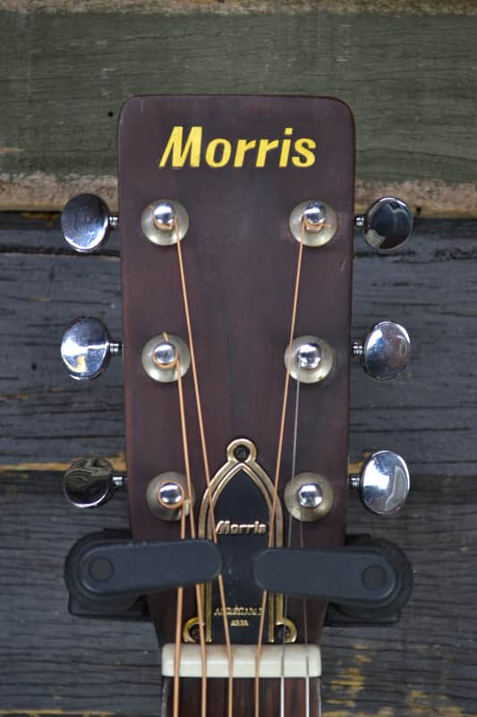 Morris F-13 Acoustic guitar 1974 Natural | Reverb