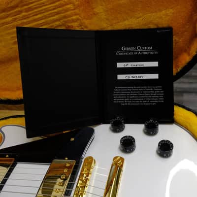 Gibson Custom Les Paul Custom - Gloss Alpine White image 10