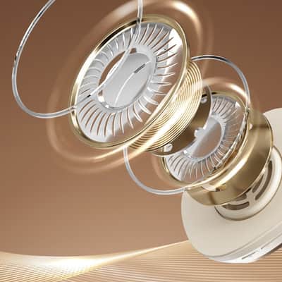 M12 Bluetooth Wireless Over-Ear Headphones with ANC Noise Cancellation, Long Battery Life image 9
