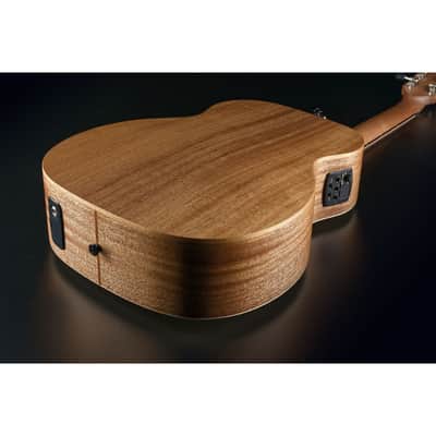 Lag T70TE-NAT Tramontane 70 Travel Solid Sitka Spruce Top Okoume Neck Acoustic-Electric Guitar image 5