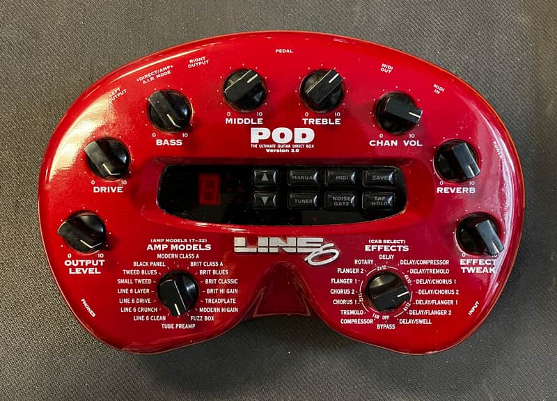 Line 6 POD Version 2.0 Multi-Effect Unit image 1