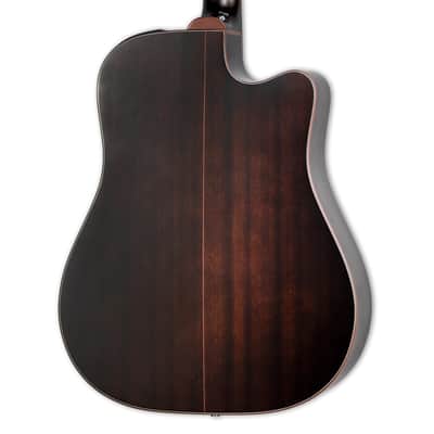 Takamine GD21CE Left-Handed Acoustic-Electric Guitar - Satin Molasses - B-Stock image 7