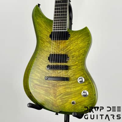 Dunable USA Custom Shop Yeti 7 7-String Electric Guitar w/ Case - Nuclear Burst image 4