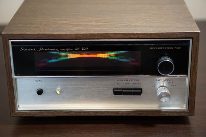 Sansui RA-500 Vintage Spring Reverb Amplifier image 1
