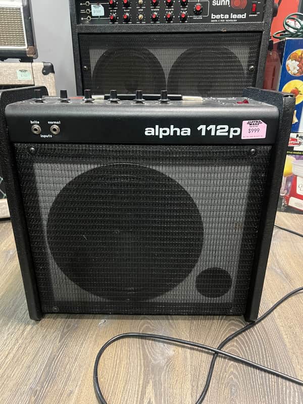 Sunn Alpha 112p 80s - Black image 1