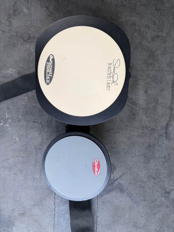 Dw Steve Smith Smart Practice Pad With Gibraltar Kne pad image 1