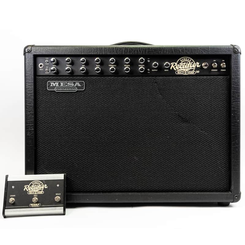 Mesa Boogie Recto-Verb Series II 50W 1x12 Combo Amp with Footswitch image 1