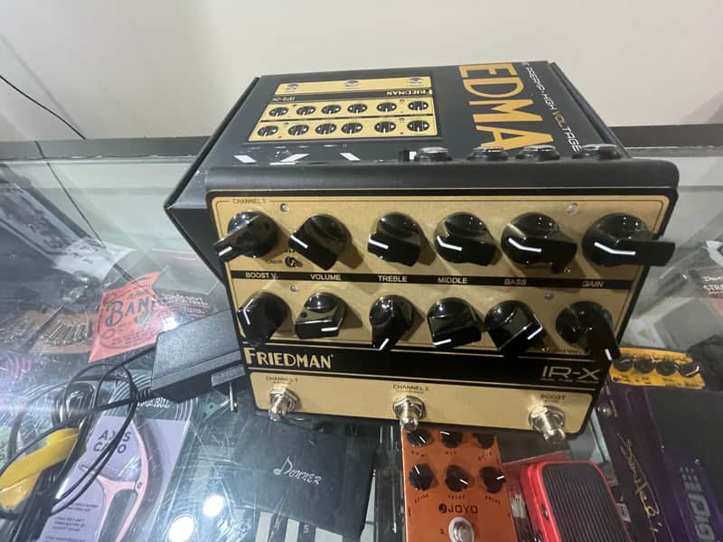 Friedman IR-X Dual Tube Preamp 2023 - Present - Gold / Black image 1