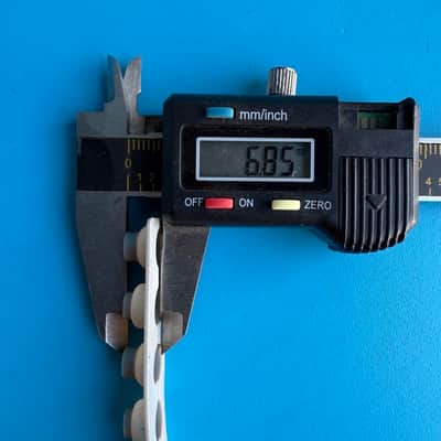 CASIO MT-240 Vintage Keyboard Part: RIGHT Key Conductive Pad w/Hight C image 8