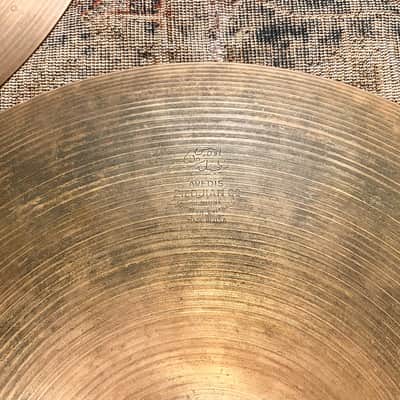 Vintage Zildjian 1960s New Beat 14” Hihats 914 1197 g DRY LIGHT! AMAZING Tone! EARLY NEW BEATS image 4