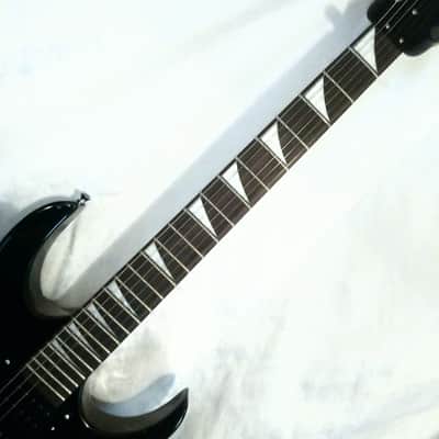 🎸+Amp! Unmarked "EyeBuzz" G Style Electric Guitar +Rosewood Fretboard +Cable!🎸 image 6