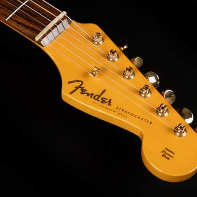 2018 Fender MIJ Traditional '60s Stratocaster RW with Gold Hardware - 3-Color Sunburst | Japan Vintage Reissue SSS Rosewood Fretboard image 7