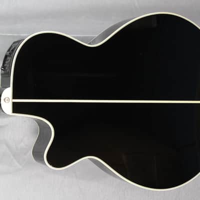 Takamine PT-106 auditorium electro 1998 - black - japan import image 5