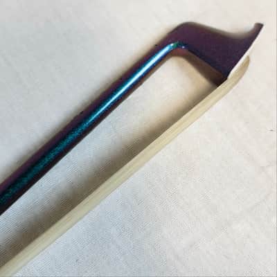 CodaBow "Electric" Carbon Fiber 4/4 Violin Bow w/Bag image 6
