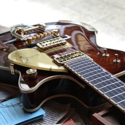 GRETSCH "G6134TGQM-59 Limited Edition Quilt Classic Penguin with Bigsby, Ebony Fingerboard, Forge Glow" HARDCASE, 4, 04 KG, LIMITED EDITION, ONLY 40 Pieces for EMEA (EUROPA,MIDDLE EAST, AFRICA) image 21