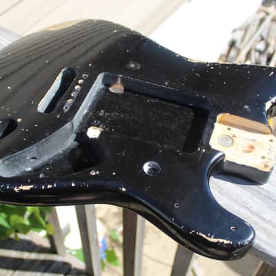 1997 Fender Stratocaster Ash Body Lightweight Relic Player's Project 1990's Strat image 9