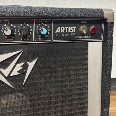 Peavey Artist VT 120-Watt 1x15" JBL D130F Guitar Combo 1970s - Black image 6