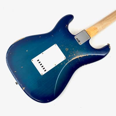Fender Stratocaster 64 L-Series Heavy Relic Custom Shop 2025 Blue Burst image 6