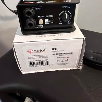 Radial Reamp JCR Studio Reamper 2010s - Black image 4