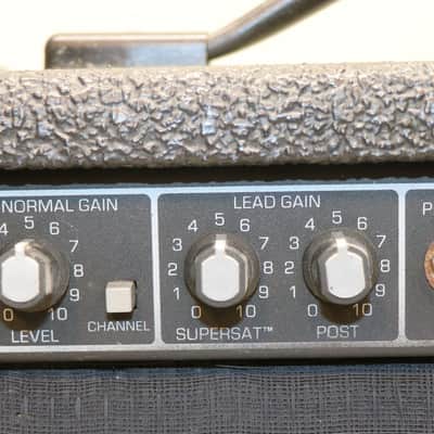 1987 Peavey Audition Plus Guitar Amplifier Combo Solid State 20 Watt 1x8 Amp image 2