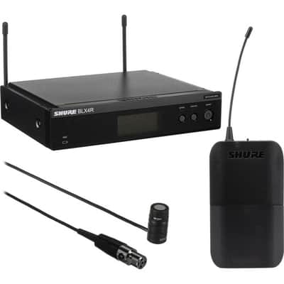 Shure- BLX14R/W85,Rackmount Wireless Cardioid Lavalier Microphone System (H10: 542 to 572 MHz) image 2