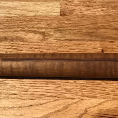 Warmoth Stratocaster Replacement Neck - Roasted Flame Maple - Ebony image 8
