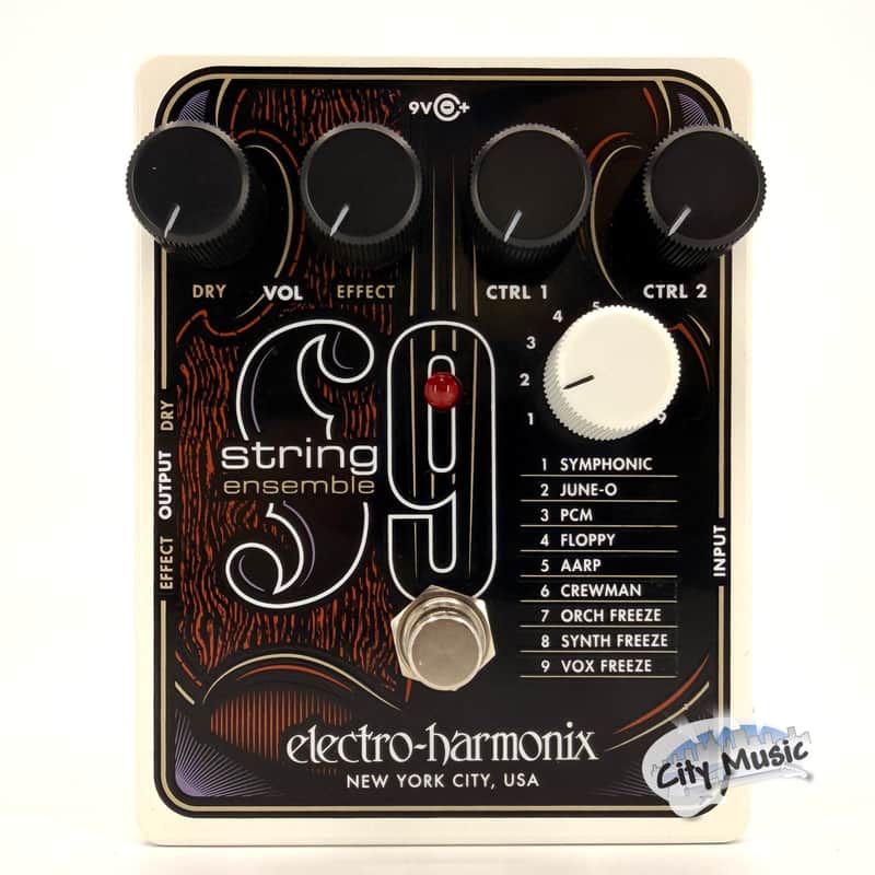 Used Electro-Harmonix EHX STRING9 String Ensemble Synth Effects Pedal String 9 ♪ image 1