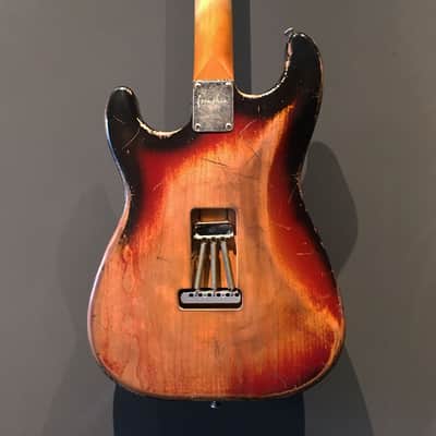 Made to Order - FRANCHIN Mercury guitar Relic Aged 100% Nitro Lacquer (Sunburst/ Black/ White/ Blue/ Green/ Yellow/ Red/ Pink/ Burgundy/ Purple/ Gold/ Silver, etc.) Stratocaster-Strat-S-Style Made in Italy image 15