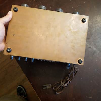 Merrell Hi-Fi Williamson Mono 12 Watt Integrated Tube Amp MA 12 Component Selector Stancor 1960 - Gold Silver Brown image 10