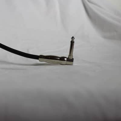 TGPS Guitar 20' Cable 1/4" Right Angle to Straight Black image 4
