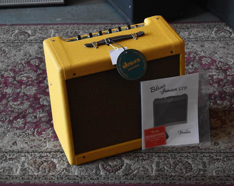 2026 Fender Blues Junior LTD Lacquered Tweed Combo Amp image 1