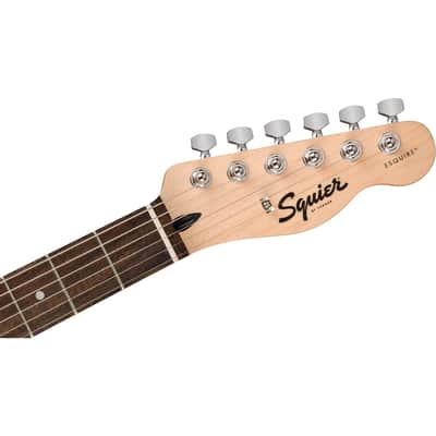 Squier by Fender Sonic Esquire Electric Guitar, Ultraviolet image 11