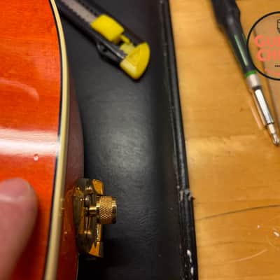 1990 Gretsch 6120W Nashville Western Orange MIJ Filter'Tron Bigsby OHSC image 23