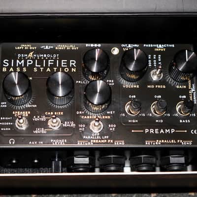 DSM & Humboldt Electronics Simplifier Bass Station Preamp / CabSim / DI 2020 - 2021 - Black image 3